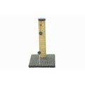 Cat Craft CAT CRAFT COM18SGGRFL 18 in. Sea Grass Scratching Post; Grey COM18SGGRFL